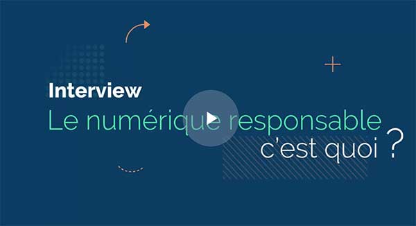 Capture d'écran du MOOC, partie 4 Le Numérique Responsable